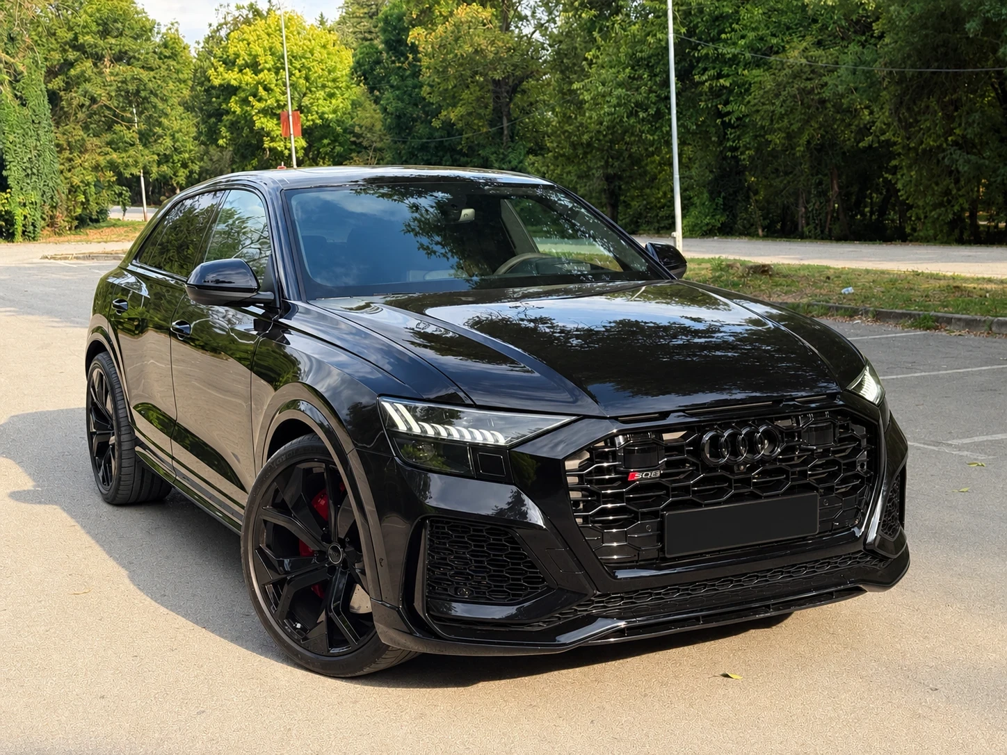 Audi RSQ8 4.0TFSI + ШВЕЙЦАРИЯ+ B&O MATRIX, снимка 3 - Автомобили и джипове - 56201742