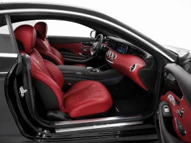 Mercedes-Benz S 500 Mercedes-Benz S500 4MATIC Coupe AMG / DESIGNO RED , снимка 3