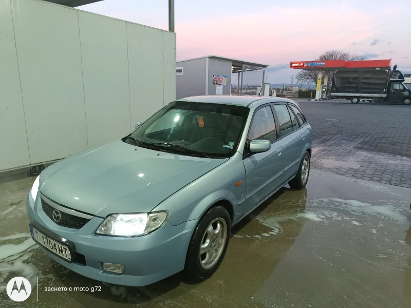 Mazda 323 1.6/90/газ, снимка 7 - Автомобили и джипове - 48371099