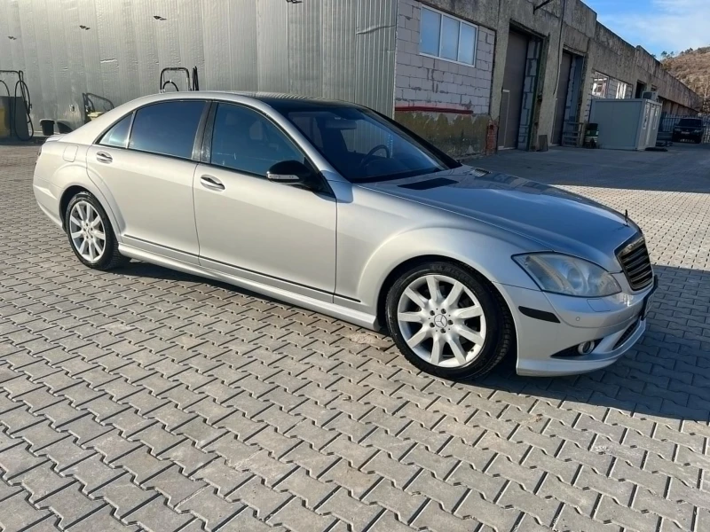 Mercedes-Benz S 500 S 550 LONG AMG Пакет + ГАЗ, снимка 1 - Автомобили и джипове - 48899866