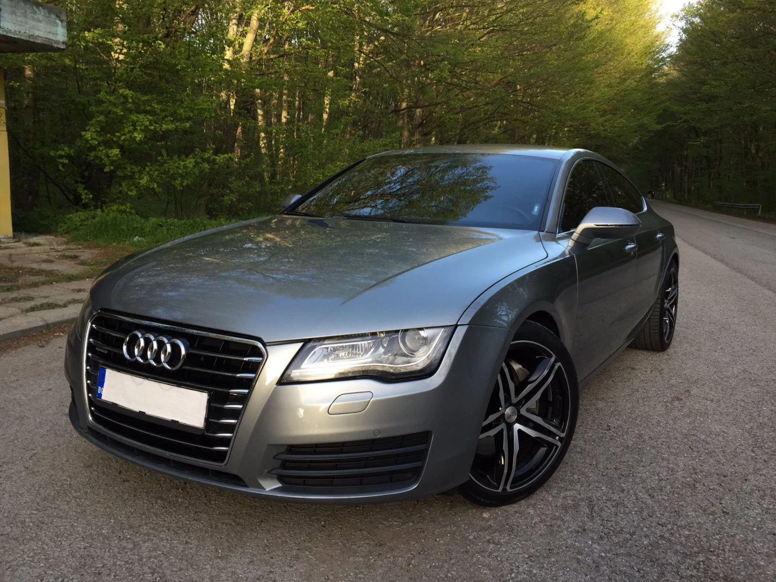 Audi A7 Bi-Turbo-313hp-8ZF-BOSE-ALCANTARA-CAMERA-ПОДГРЕВ - изображение 8