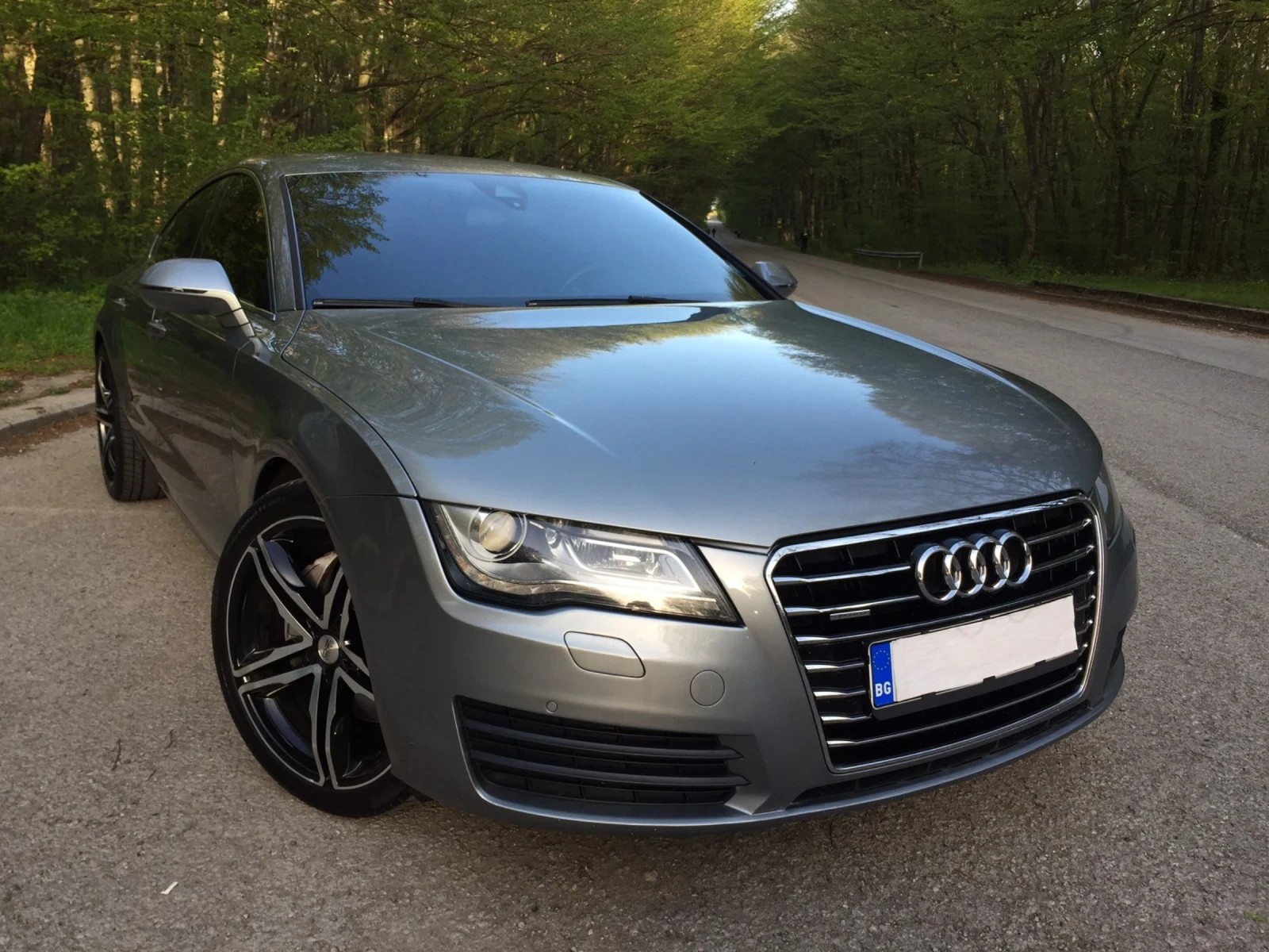 Audi A7 Bi-Turbo-313hp-8ZF-BOSE-ALCANTARA-CAMERA-ПОДГРЕВ - изображение 3