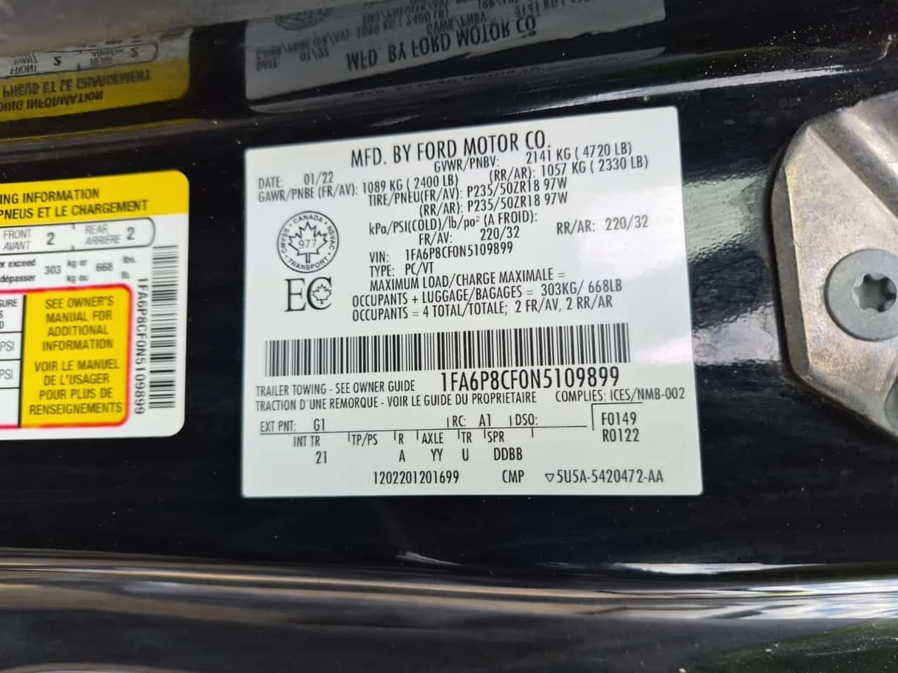 Ford Mustang * GT PREMIUM * CARFAX * АВТОКРЕДИТ * , снимка 13 - Автомобили и джипове - 54819672