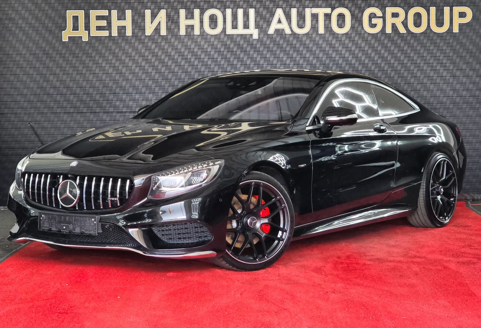 Mercedes-Benz S 500 Mercedes-Benz S500 4MATIC Coupe AMG / DESIGNO RED  | Mobile.bg � ����������� 3