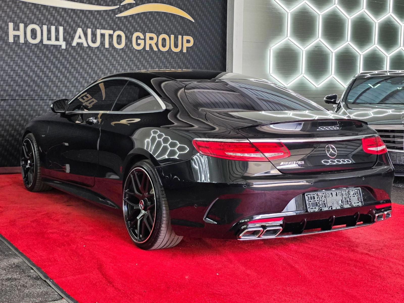 Mercedes-Benz S 500 Mercedes-Benz S500 4MATIC Coupe AMG / DESIGNO RED  | Mobile.bg � ����������� 6