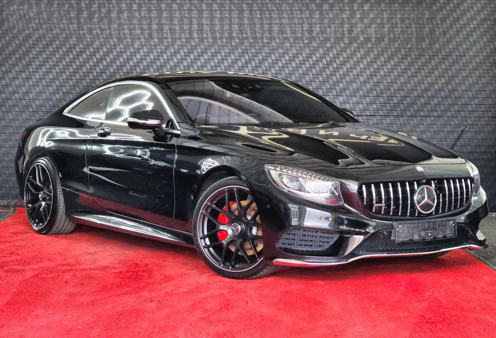 Mercedes-Benz S 500 Mercedes-Benz S500 4MATIC Coupe AMG / DESIGNO RED  | Mobile.bg � ����������� 4