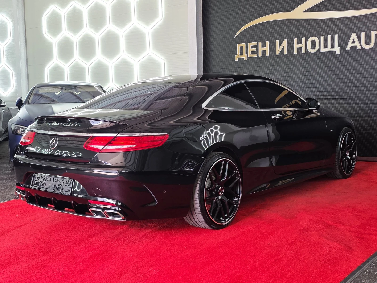 Mercedes-Benz S 500 Mercedes-Benz S500 4MATIC Coupe AMG / DESIGNO RED  | Mobile.bg � ����������� 5