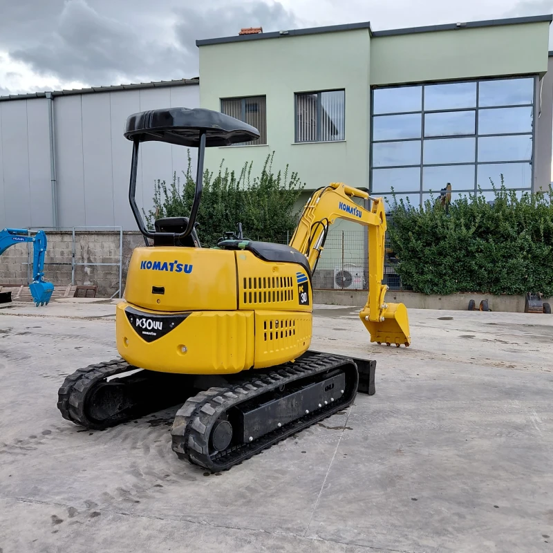 Багер Komatsu PC30MR-1 * НАЛИЧЕН * ТОП СЪСТОЯНИЕ * , снимка 3 - Индустриална техника - 51578495
