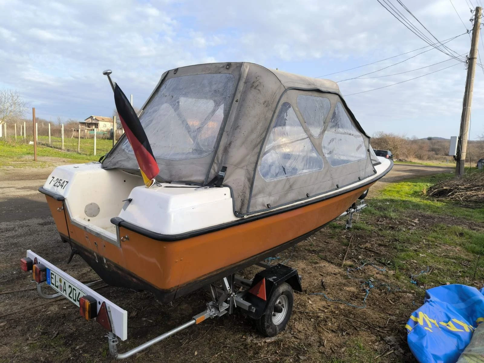 Лодка Fiberglas Technik, снимка 9 - Воден транспорт - 54163999