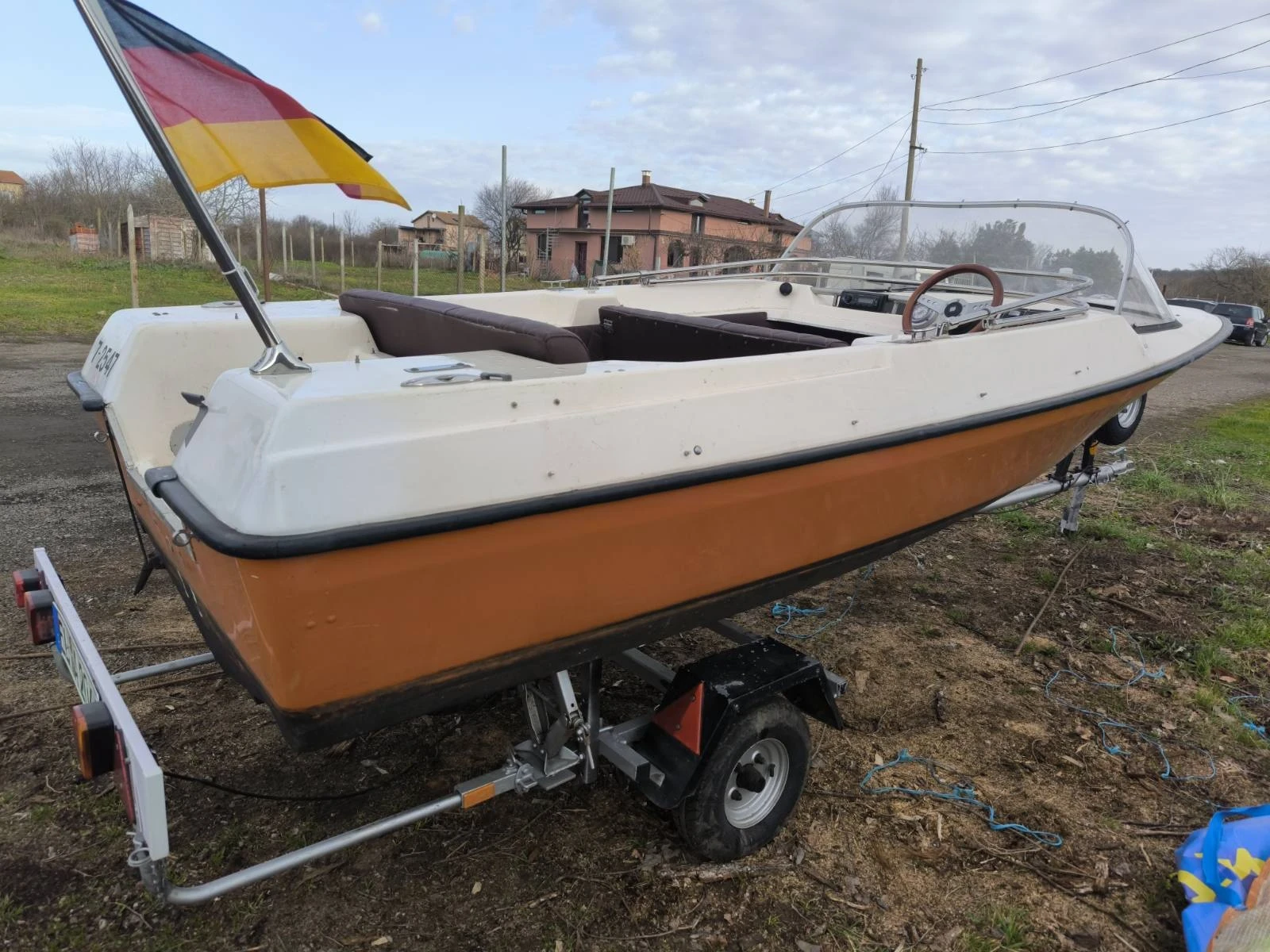 Лодка Fiberglas Technik, снимка 11 - Воден транспорт - 54163999