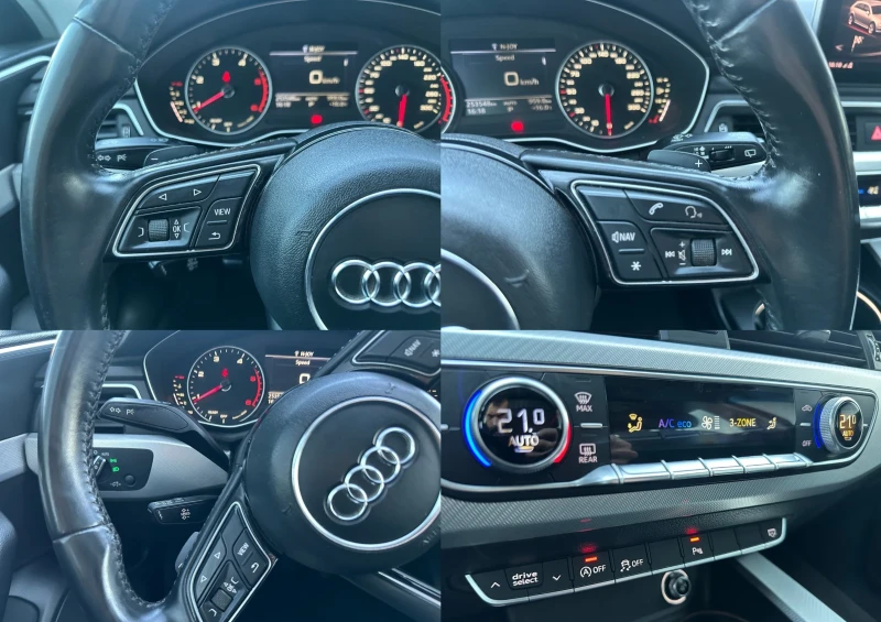 Audi A4 ПРОДАДЕН 2.0TDI S-Line Quattro LED Панорама, снимка 15 - Автомобили и джипове - 47793335