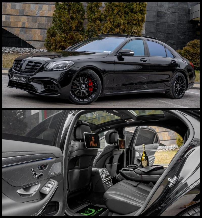 Mercedes-Benz S 500 4MATIC / AMG /BUSINESS CLASS /EXCLUSIVE /3XTV FULL, снимка 1 - Автомобили и джипове - 49342328