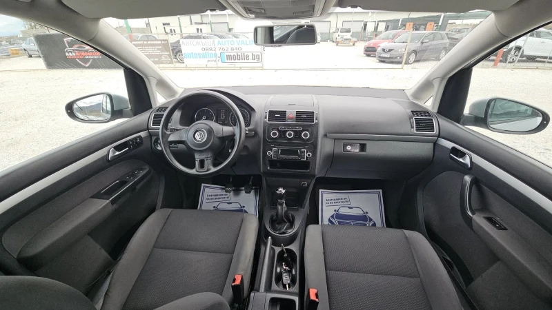 VW Touran 1.6TDI.105кс.2012.ТОП състояние, снимка 13 - Автомобили и джипове - 52383452
