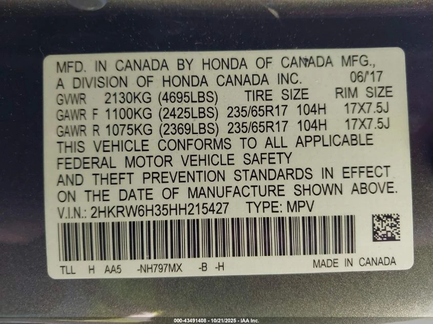 Honda Cr-v 2.4L I-4 DI, DOHC, VVT, 184HP All Wheel Drive | Mobile.bg   15