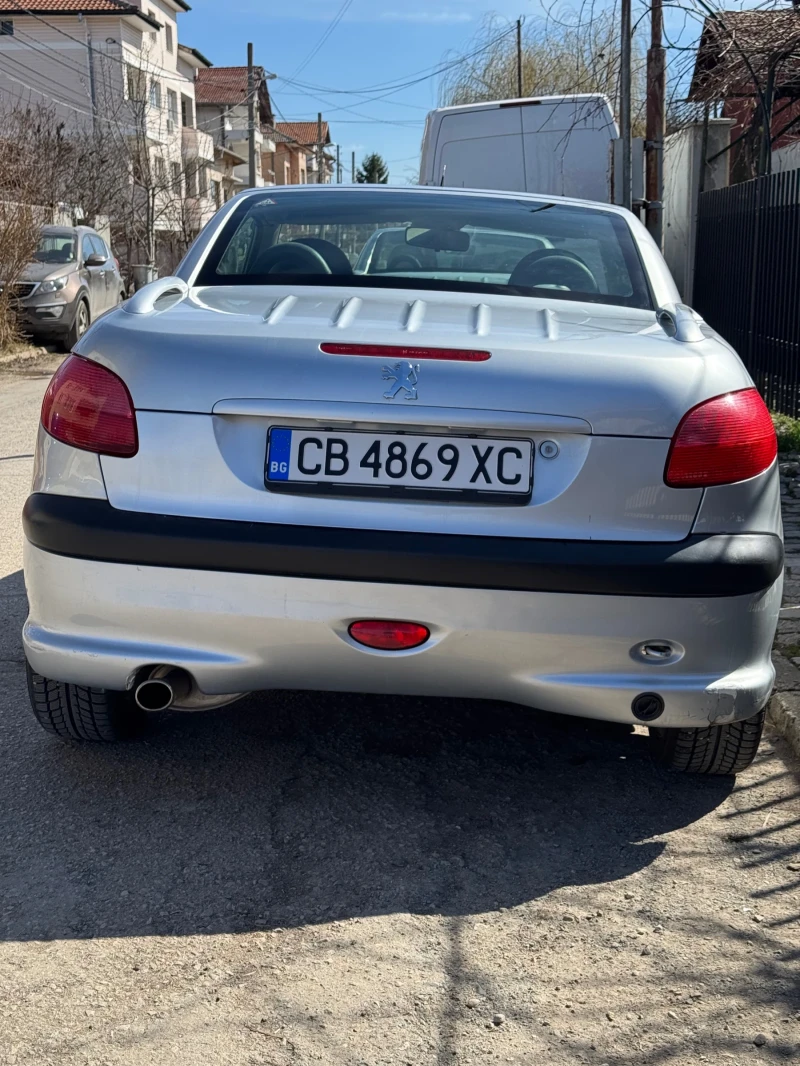 Peugeot 206 CC 2.0 Бензин/Газ, снимка 2 - Автомобили и джипове - 49425060