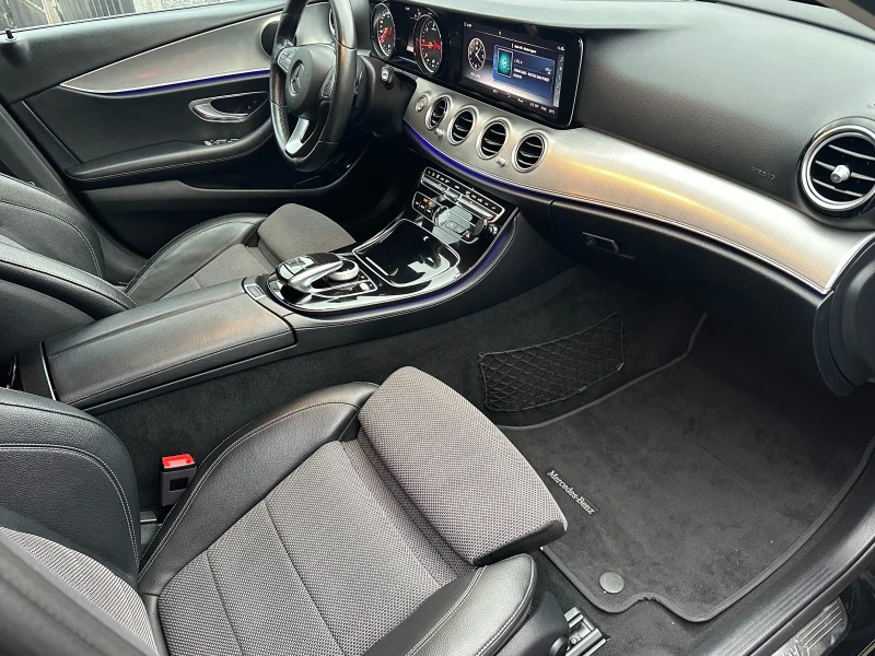 Mercedes-Benz E 200 LED-NAVI-PDC-2018g-КОЖА-EURO6D-AUTOMAT-150k.s, снимка 9 - Автомобили и джипове - 53004426