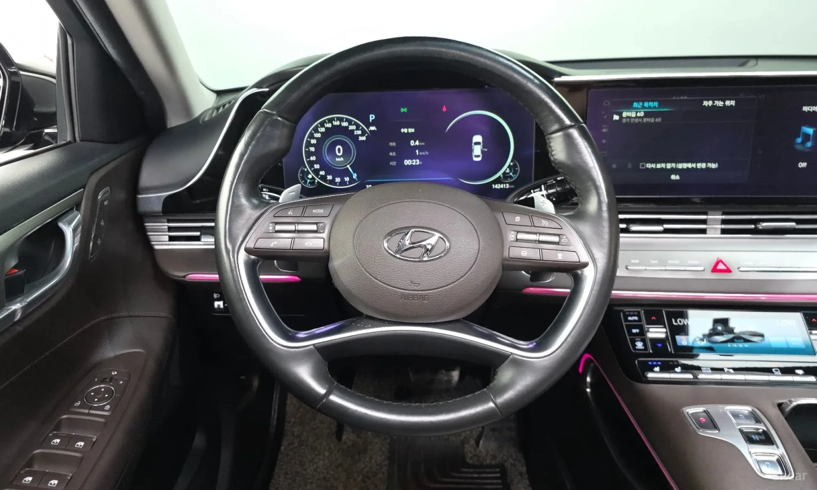 Hyundai Grandeur EXCLUSIVE* TEXNOTEST* UNIKAT* OBDUX* 4PODGREVA* TO, снимка 13 - Автомобили и джипове - 55197693