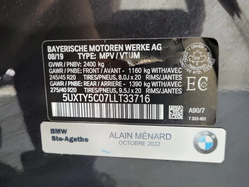 BMW X3 xDrive30i  CARFAX, снимка 13 - Автомобили и джипове - 52493674
