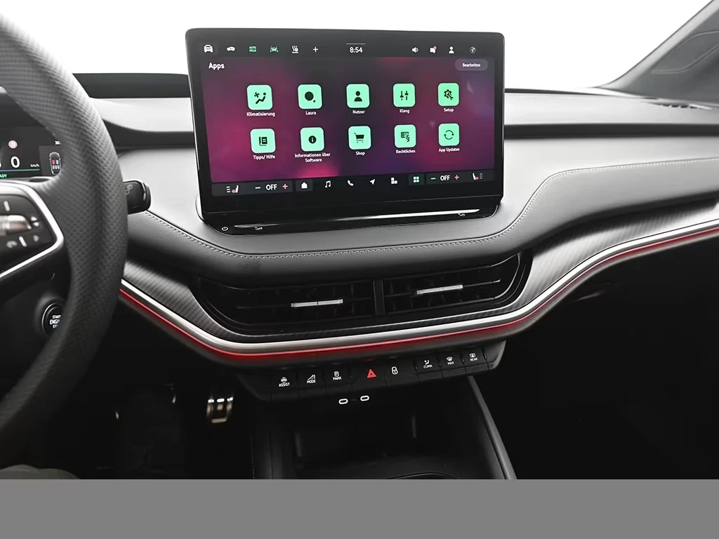 Skoda Elroq 85 Sportline Matrix DISTR Keyless HUD Winter Pack, снимка 14 - Автомобили и джипове - 54111311