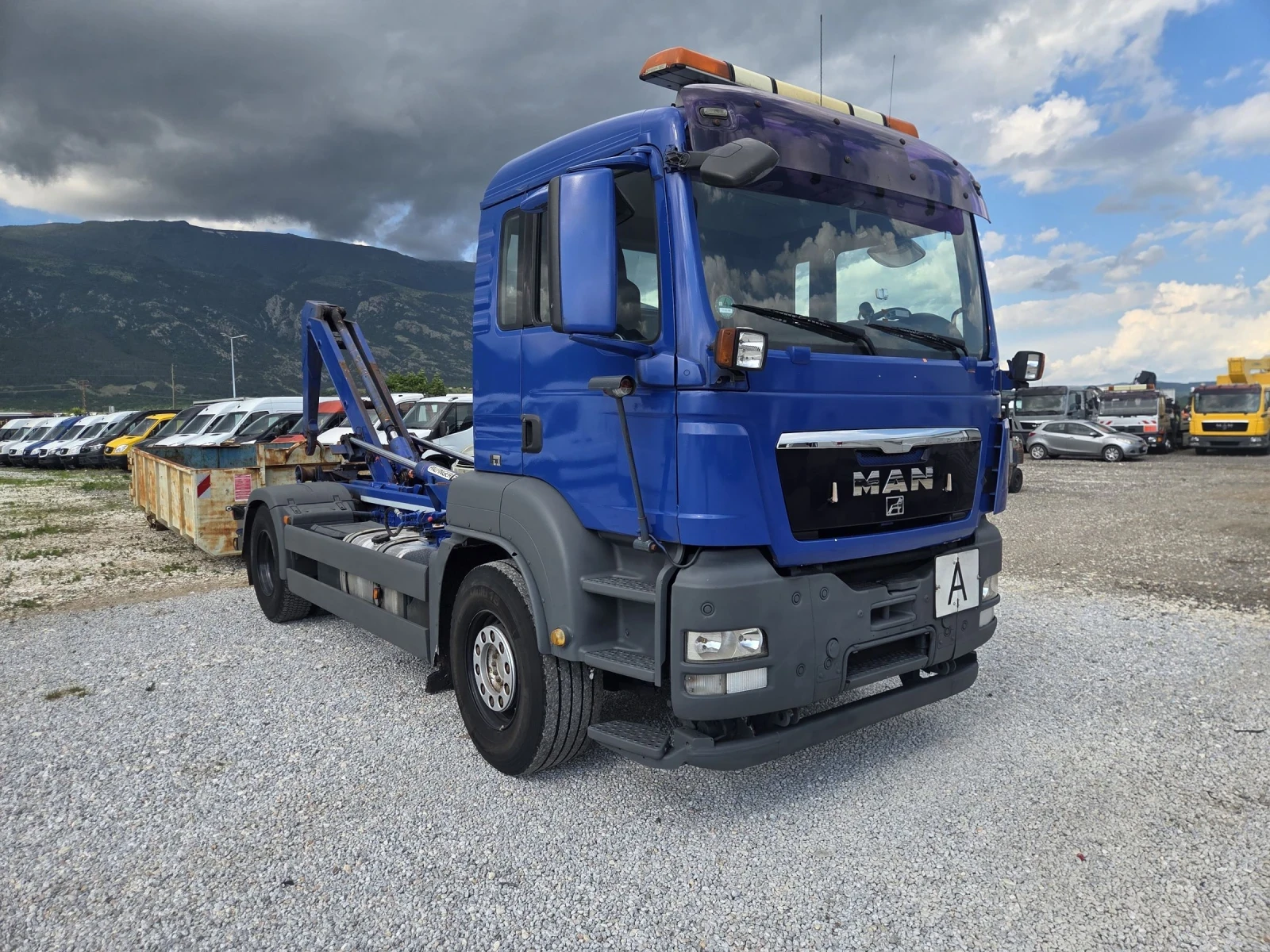 Man Tgs 18.320, МУЛТИЛФТ, 21 Тона, Климатик, Контеинер, снимка 9 - Камиони - 54837736