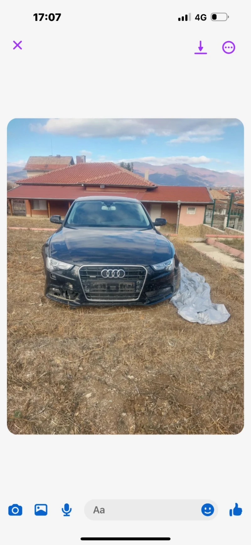 Audi A5, снимка 1 - Автомобили и джипове - 48025503