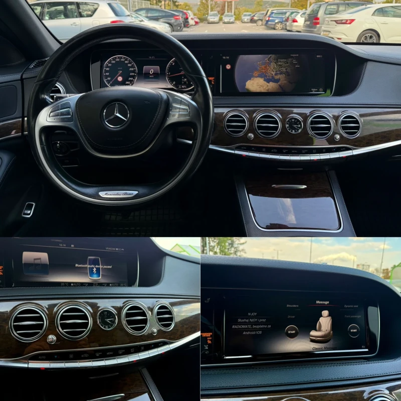 Mercedes-Benz S 350 9G 2016 MASSAGE, снимка 16 - Автомобили и джипове - 52058998