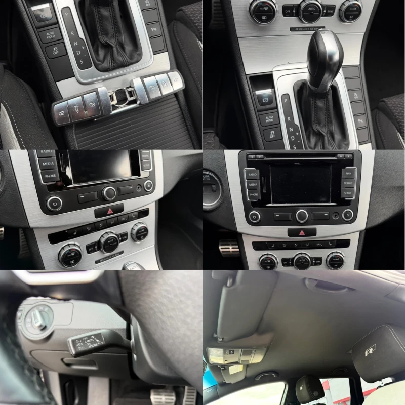 VW Passat 2.0 TDI 177к.с R LINE / LED / AVTOMAT / NAVI , снимка 14 - Автомобили и джипове - 53573349