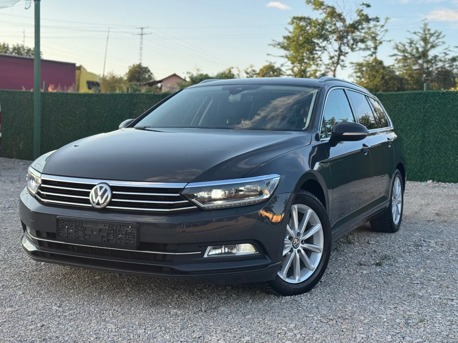 VW Passat Full LED, Nardo grey, Автомат, Нави, 150к.с, снимка 7 - Автомобили и джипове - 55042952