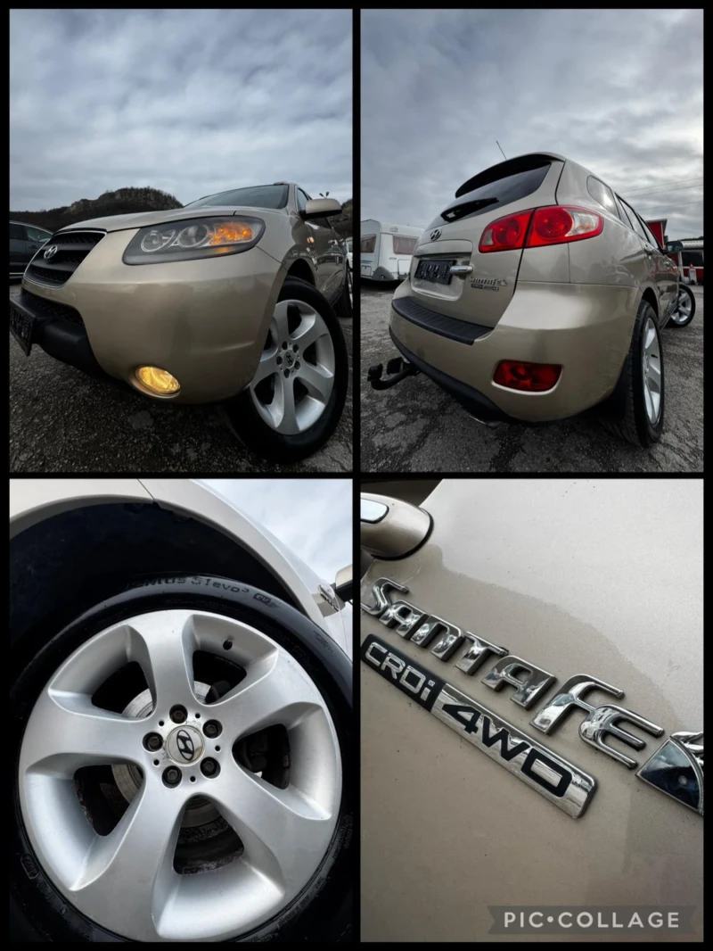 Hyundai Santa fe 2.2CRDi, 4Х4, АВТОМАТ, 7 МЕСТА , снимка 15 - Автомобили и джипове - 53489963
