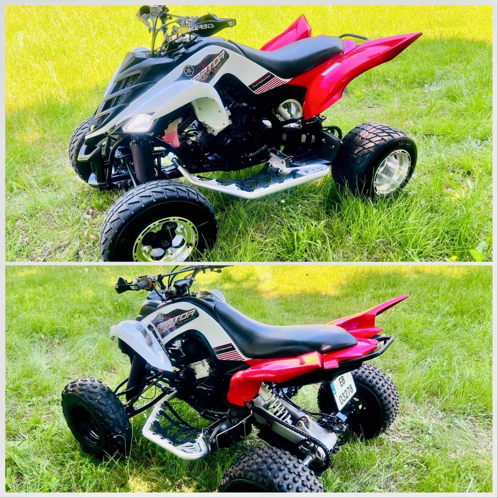 Yamaha Raptor 700 с Регистрация  За Информация 0884291056 - изображение 4