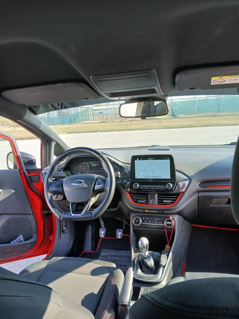 Ford Fiesta ST LINE 1.5 DISEL EVRO 6, снимка 12 - Автомобили и джипове - 50868571