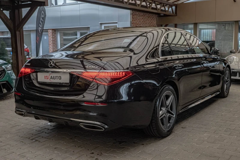 Mercedes-Benz S 580  4M/AMG/LONG/RSE/Burm/HuD/Пано/Drive Pilot, снимка 4 - Автомобили и джипове - 52627582