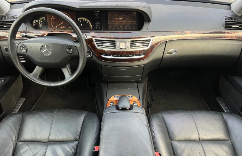 Mercedes-Benz S 550 AMG VAKUM/LONG/4MATIC/XENON/NAVI/PODGREV/KOJA/FULL, снимка 15 - Автомобили и джипове - 53309276