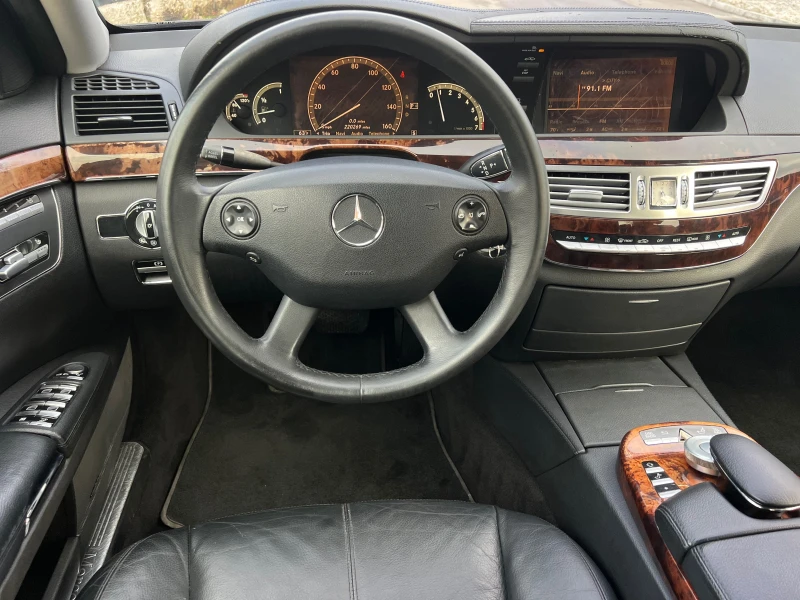 Mercedes-Benz S 550 AMG VAKUM/LONG/4MATIC/XENON/NAVI/PODGREV/KOJA/FULL, снимка 16 - Автомобили и джипове - 53309276
