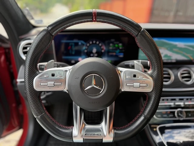 Mercedes-Benz E 53 AMG Turbo 4matic+ LED Ambient HUD Panorama Burmeister | Mobile.bg   11