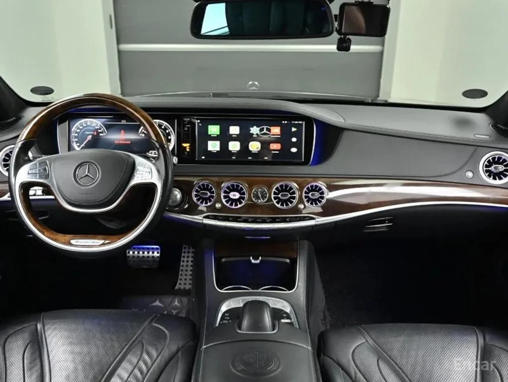 Mercedes-Benz S 63 AMG 4MATIC /ОБДУХВАНЕ/ПАНОРАМА/ДИСТРОНИК/360, снимка 7 - Автомобили и джипове - 55823496