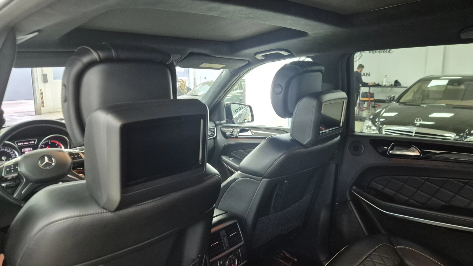 Mercedes-Benz GL 350 AMG ПАКЕТ  DESIGNO Салон, снимка 12 - Автомобили и джипове - 53976126