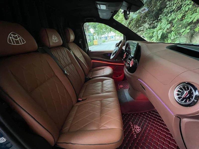 Mercedes-Benz Vito 2.2CDI MAYBACH VS680/LED/8+ 1/NAVI/XENON/UNIKAT, снимка 13 - Бусове и автобуси - 46395982