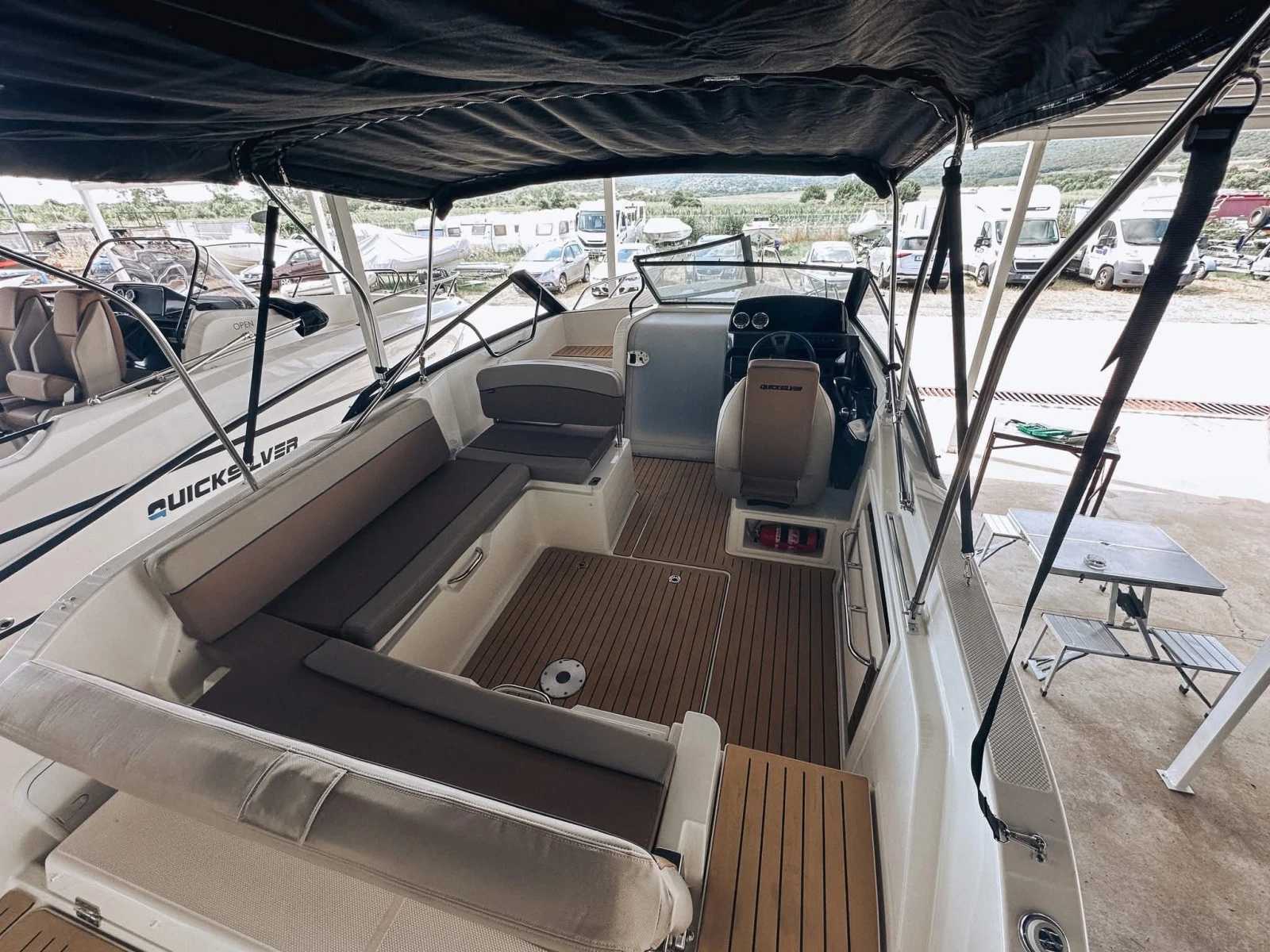 Лодка Quicksilver 675 Cruiser ПРОМОЦИЯ, снимка 4 - Воден транспорт - 53412576