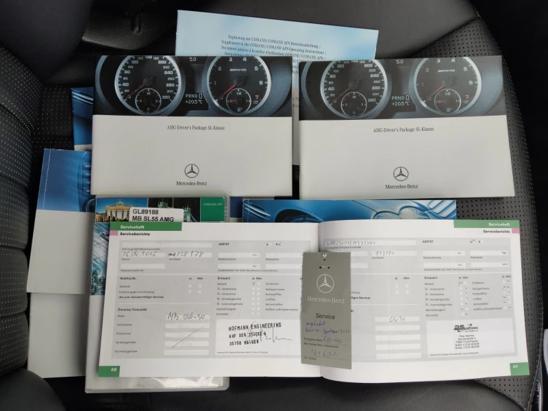 Mercedes-Benz SL 55 AMG FACELIFT , снимка 13 - Автомобили и джипове - 47211393