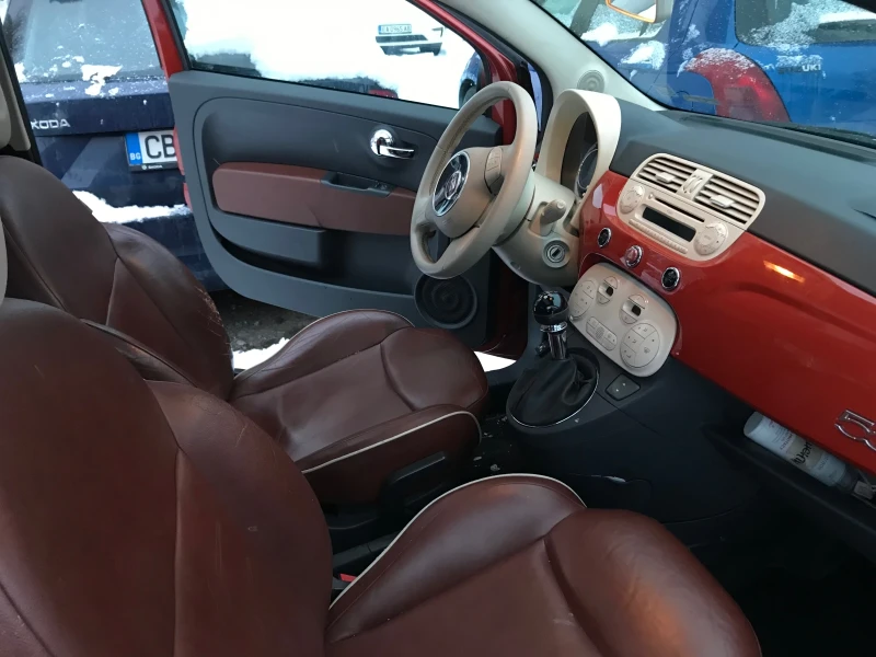 Fiat 500 Pelle Frau, Два комплекта гуми, Газ, снимка 6 - Автомобили и джипове - 49168582