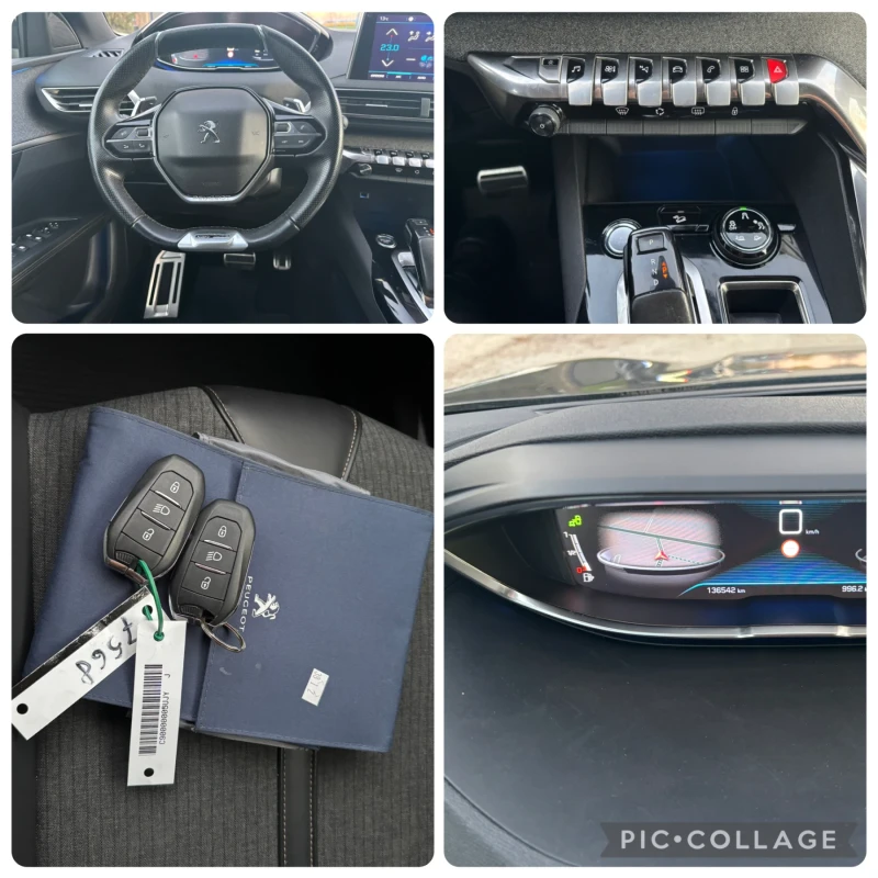 Peugeot 3008 Gt-line / Автомат/ Нави/Keyless-go/Ful LED, снимка 14 - Автомобили и джипове - 52712321