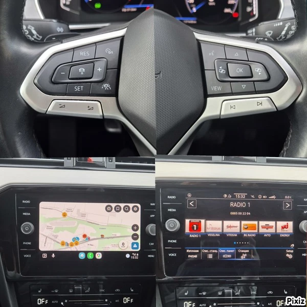 VW Passat Elegance-MATRIX-Кожа-Дигитал-Печка, снимка 15 - Автомобили и джипове - 53777010