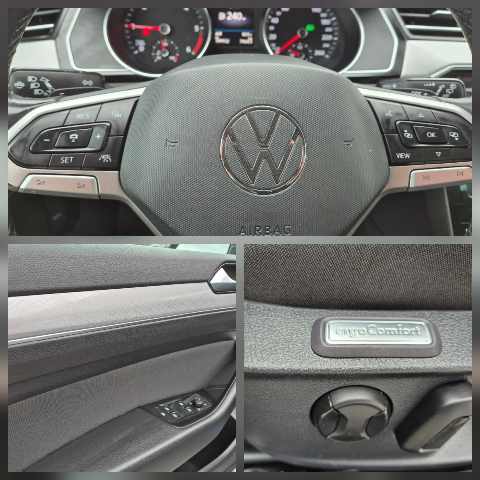 VW Passat 2.0 TDI -150 K.S. AVTOMAT-LED-DISTRONIK-EXECUTIVE, снимка 13 - Автомобили и джипове - 54125616