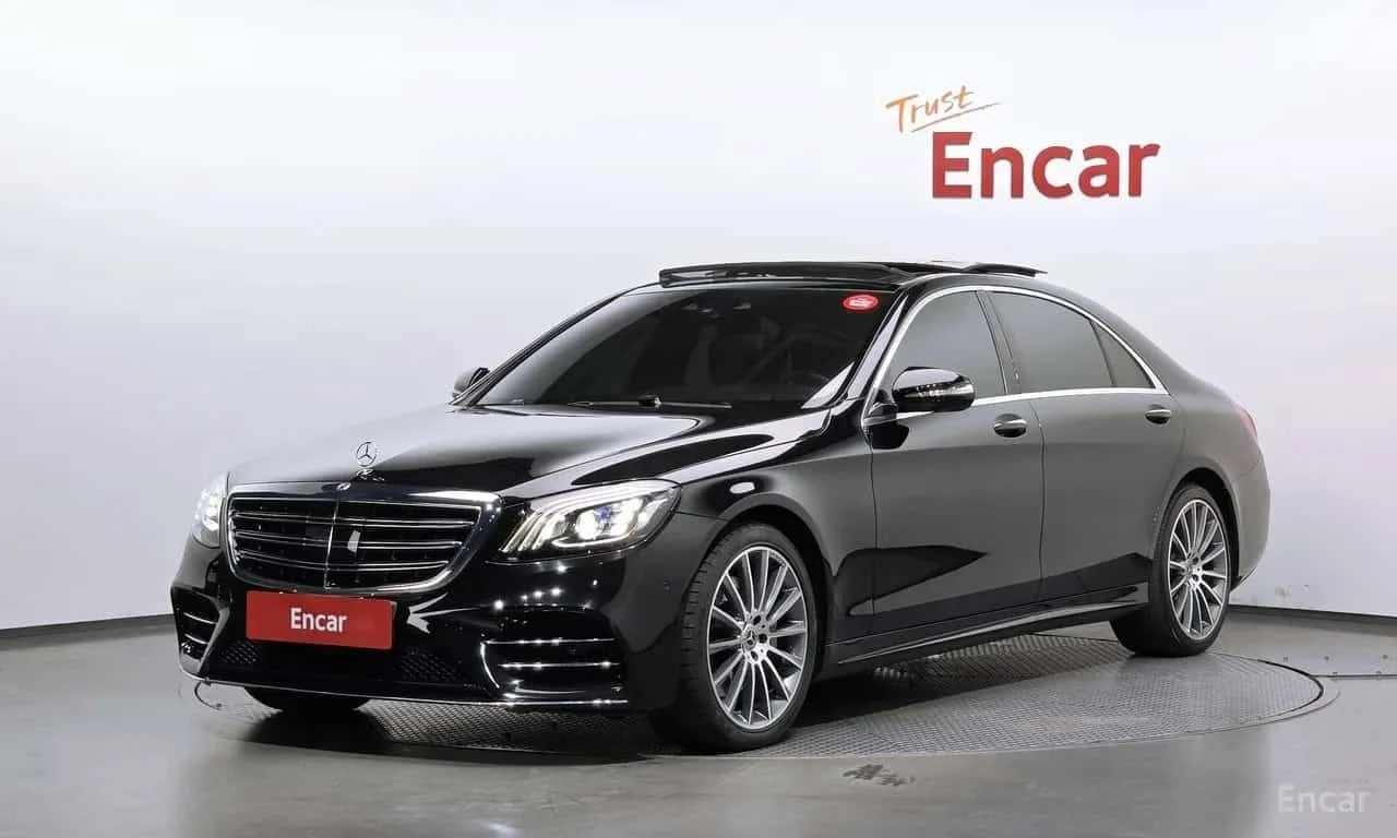 Mercedes-Benz S 450 АМГ ПАКЕТ/L 4MATIC/ДИСТ/ХЕДЪП/ОБДУХ/360/ТВ/
