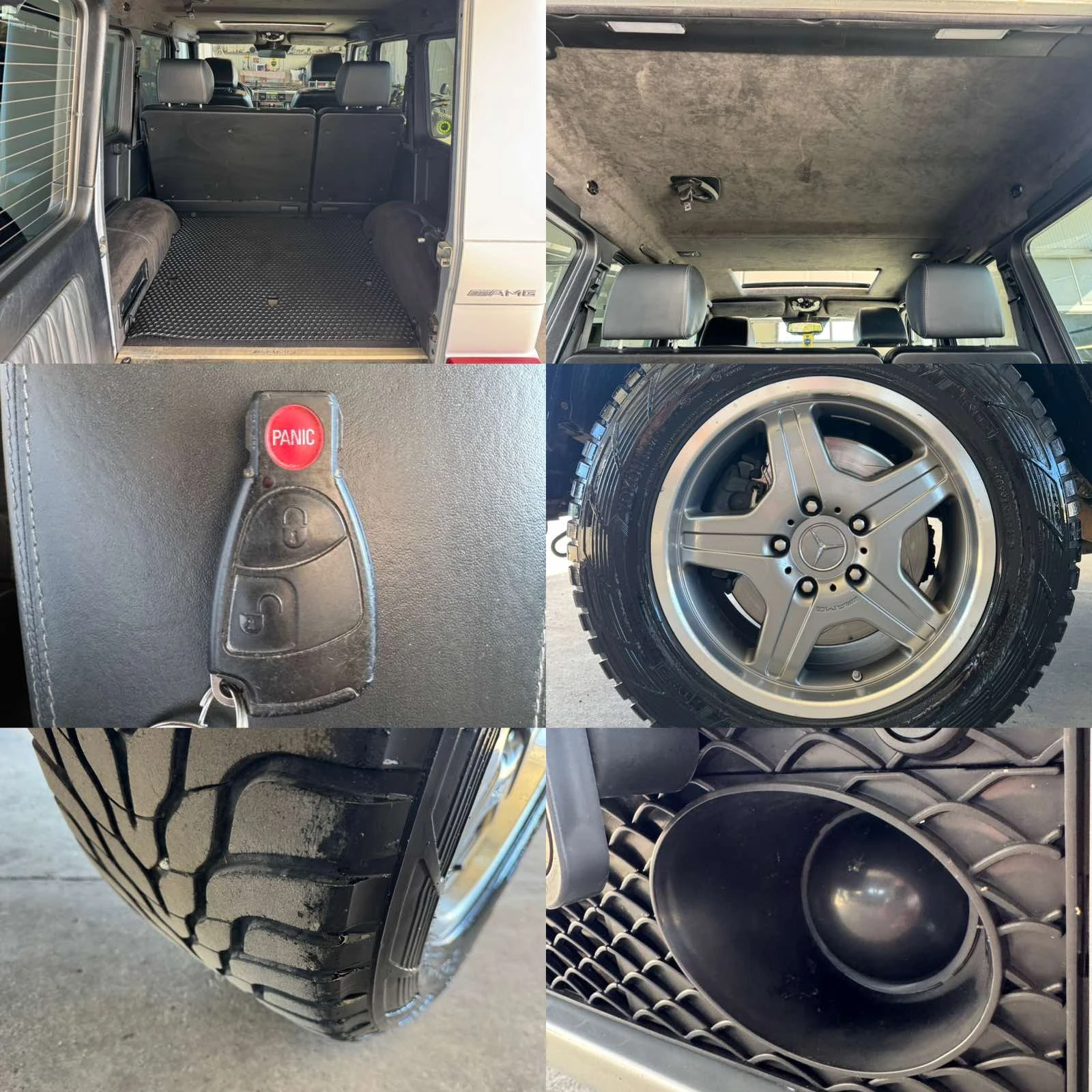 Mercedes-Benz G 55 AMG 500ps* V8* KOMPRESSOR* НАВИ* КОЖА* КАМЕРА, снимка 17 - Автомобили и джипове - 56007797