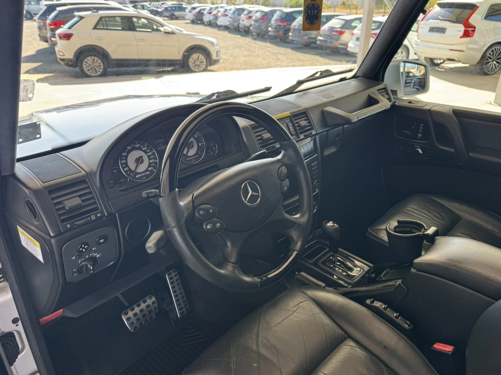 Mercedes-Benz G 55 AMG 500ps* V8* KOMPRESSOR* НАВИ* КОЖА* КАМЕРА, снимка 9 - Автомобили и джипове - 56007797