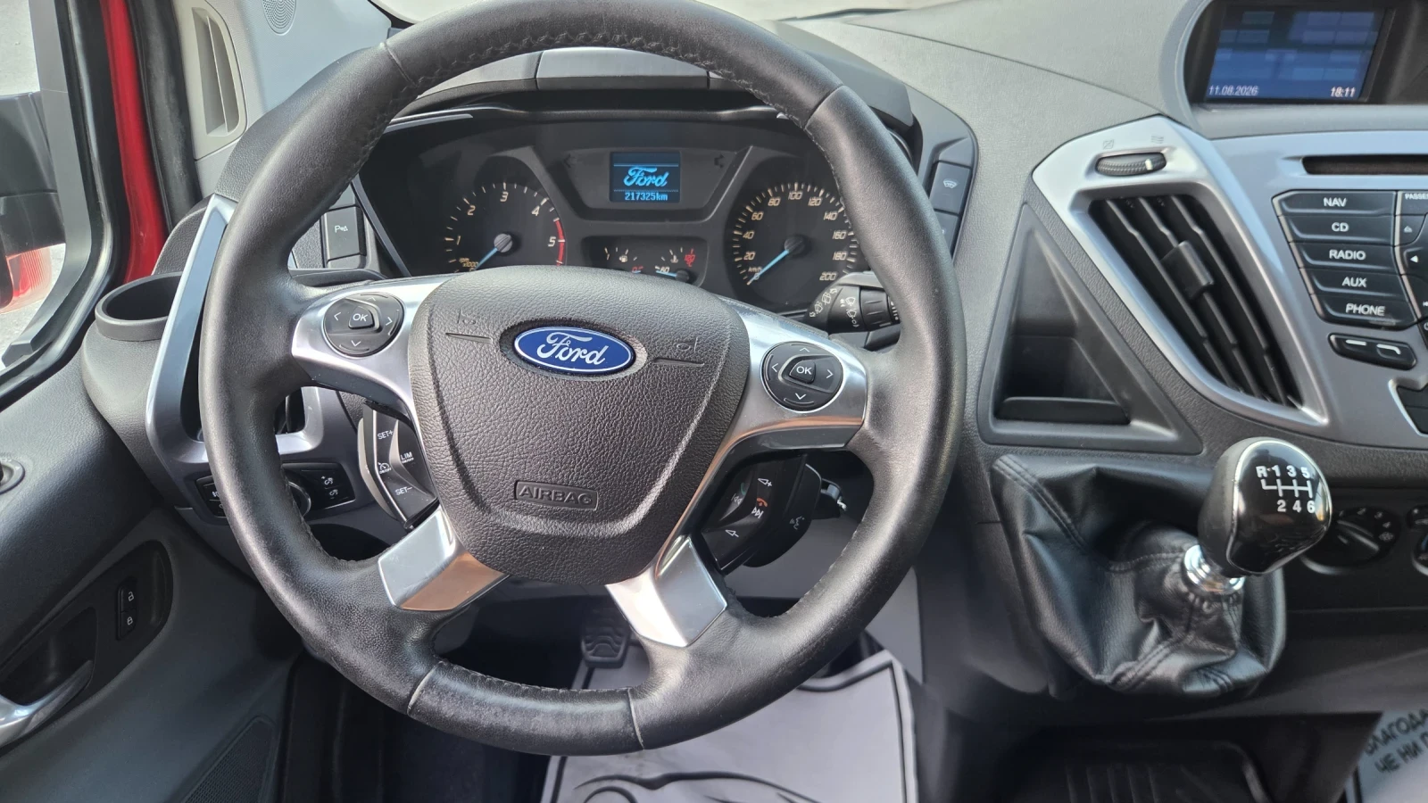 Ford Transit Custom 2.2, снимка 12 - Бусове и автобуси - 55630507