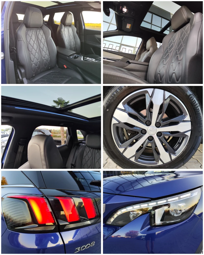 Peugeot 3008 * 2.0 Blue-HDi* GT Line* FULL, снимка 14 - Автомобили и джипове - 47501693