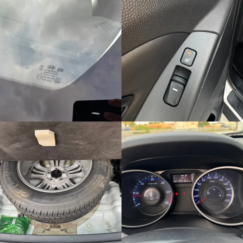 Hyundai IX35 1.7crdi ИТАЛИЯ::Face, снимка 12 - Автомобили и джипове - 51609805